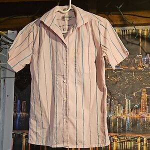 Men's Pink Striped Shirt